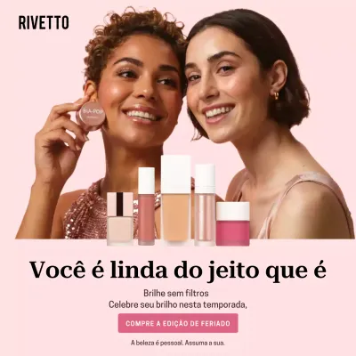 Anúncio de beleza moderna rosa