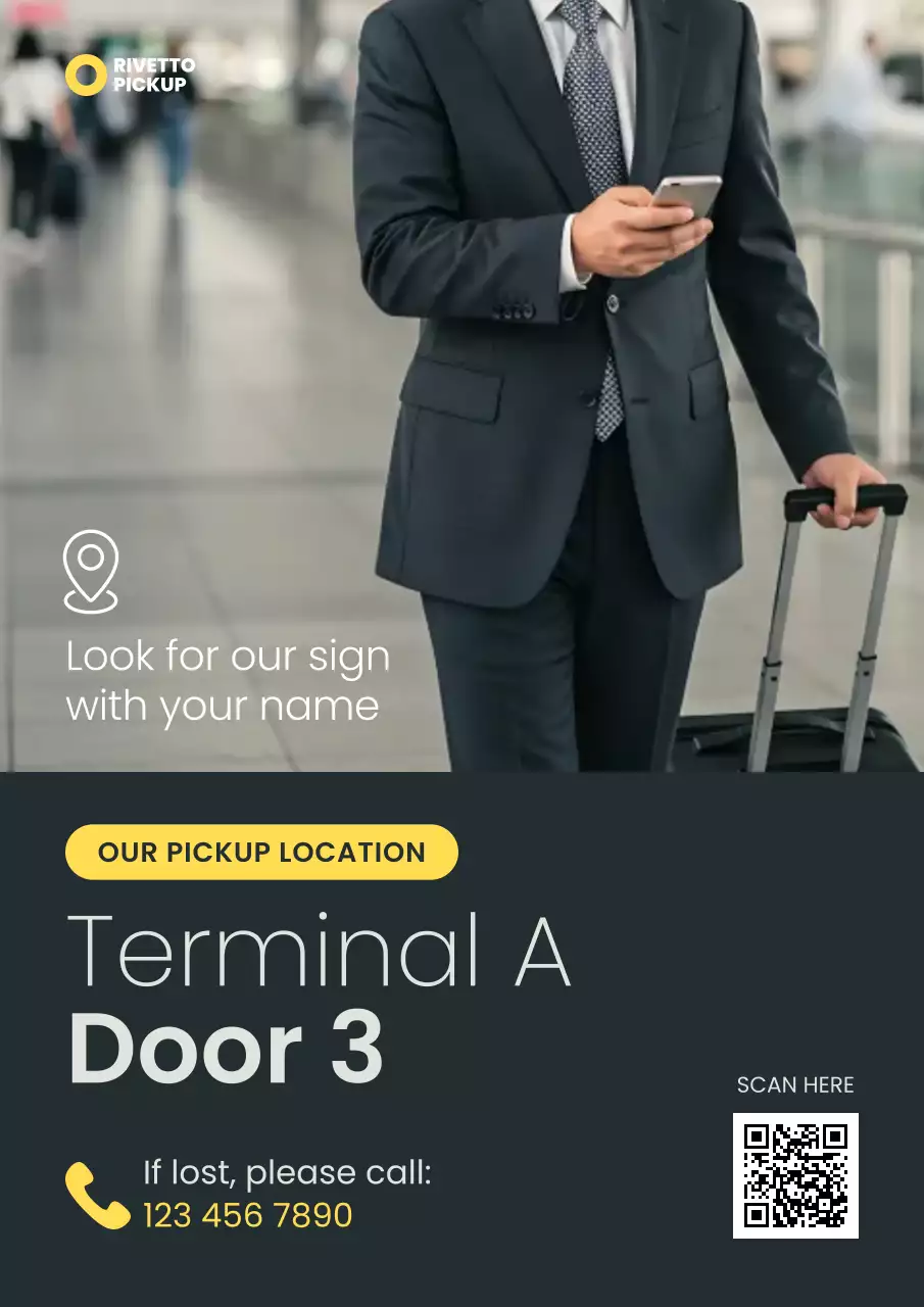 Professional VIP Airport Pickup Guide Map