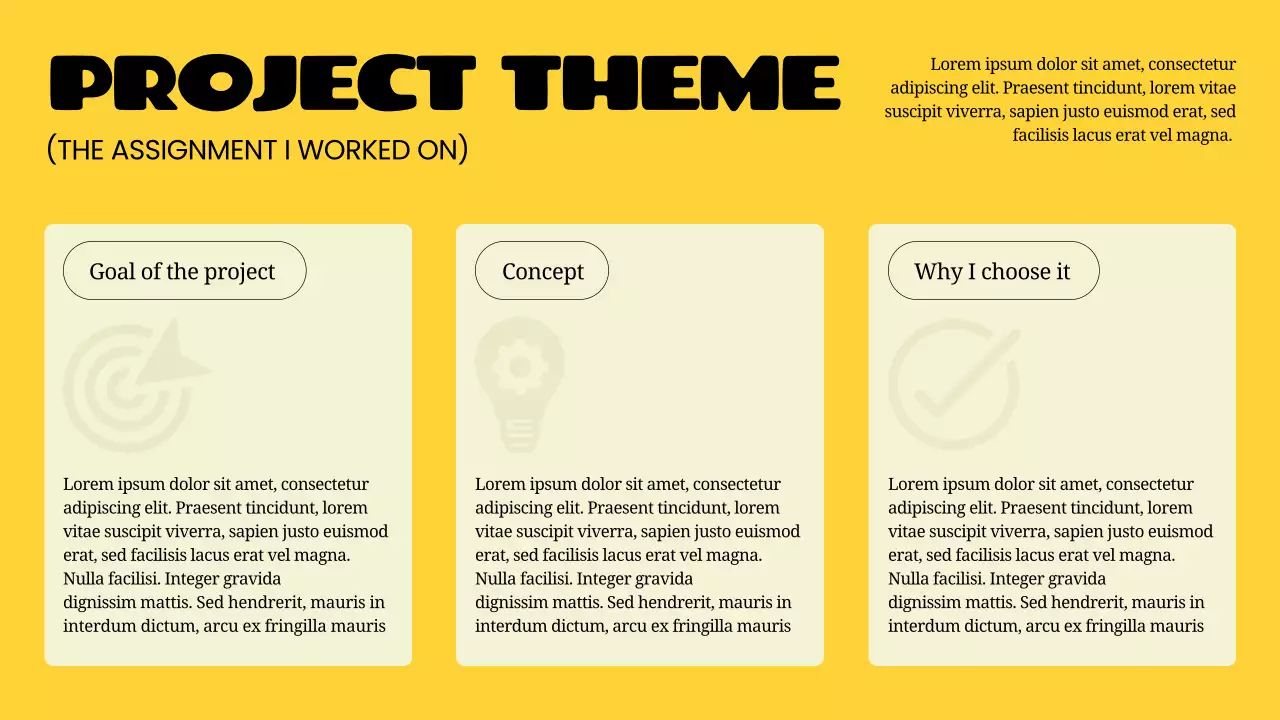 옐로우 볼드 크리에이티브 포트폴리오