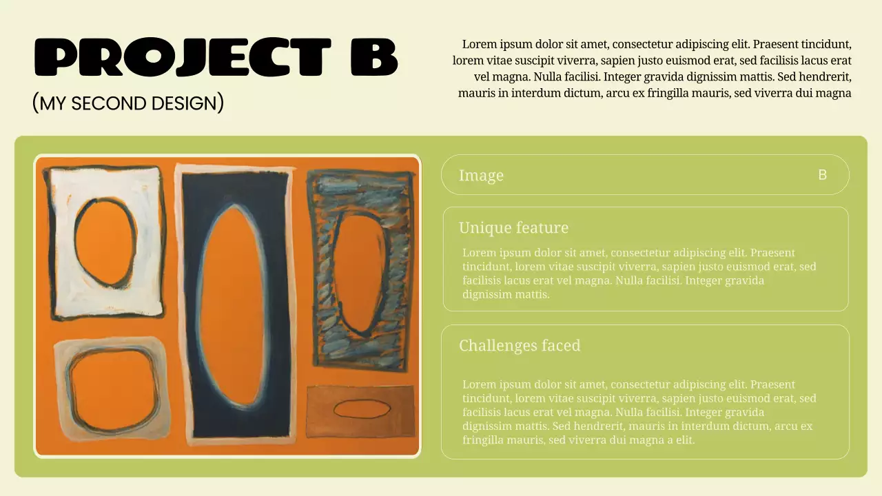 옐로우 볼드 크리에이티브 포트폴리오
