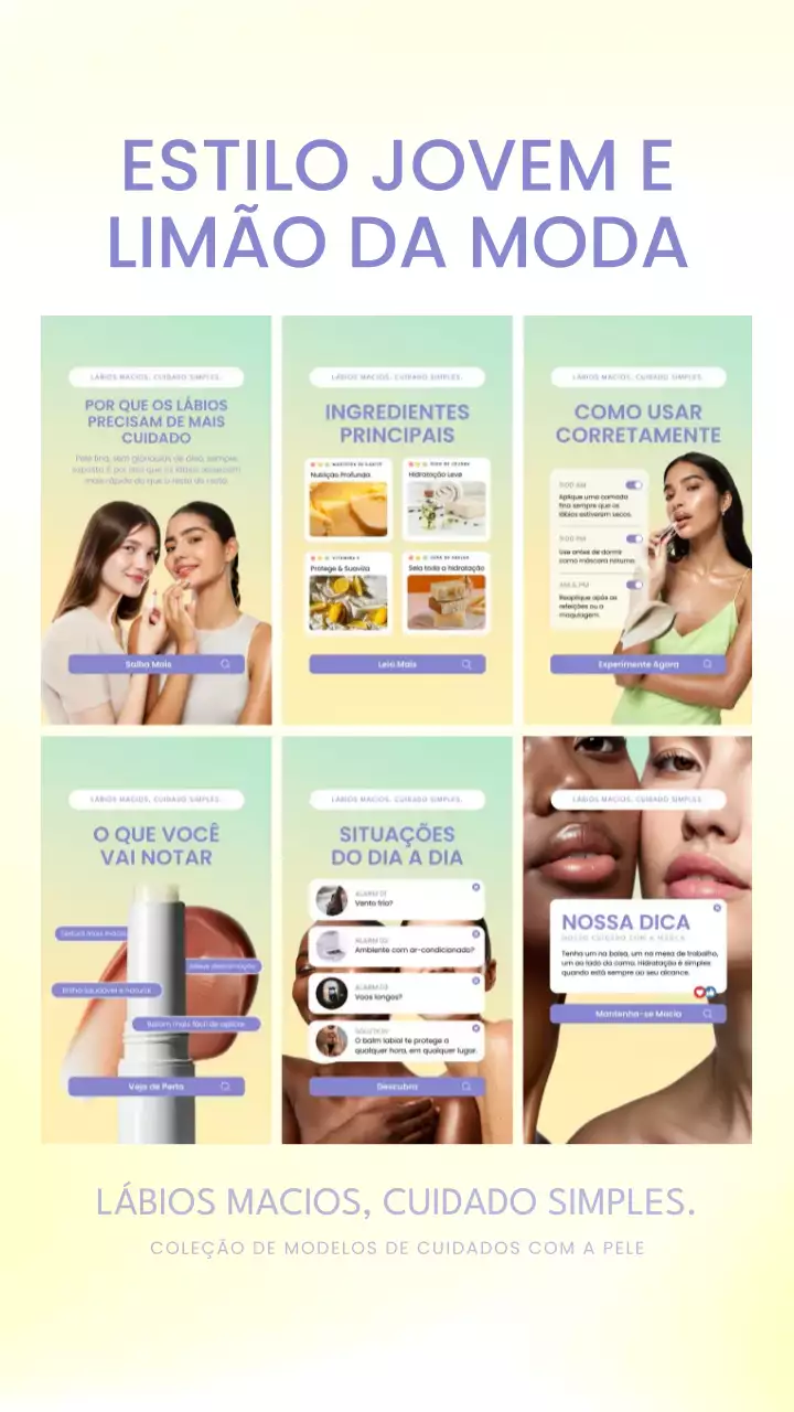 Postagem promocional de cuidados com a pele modernos bege no Instagram