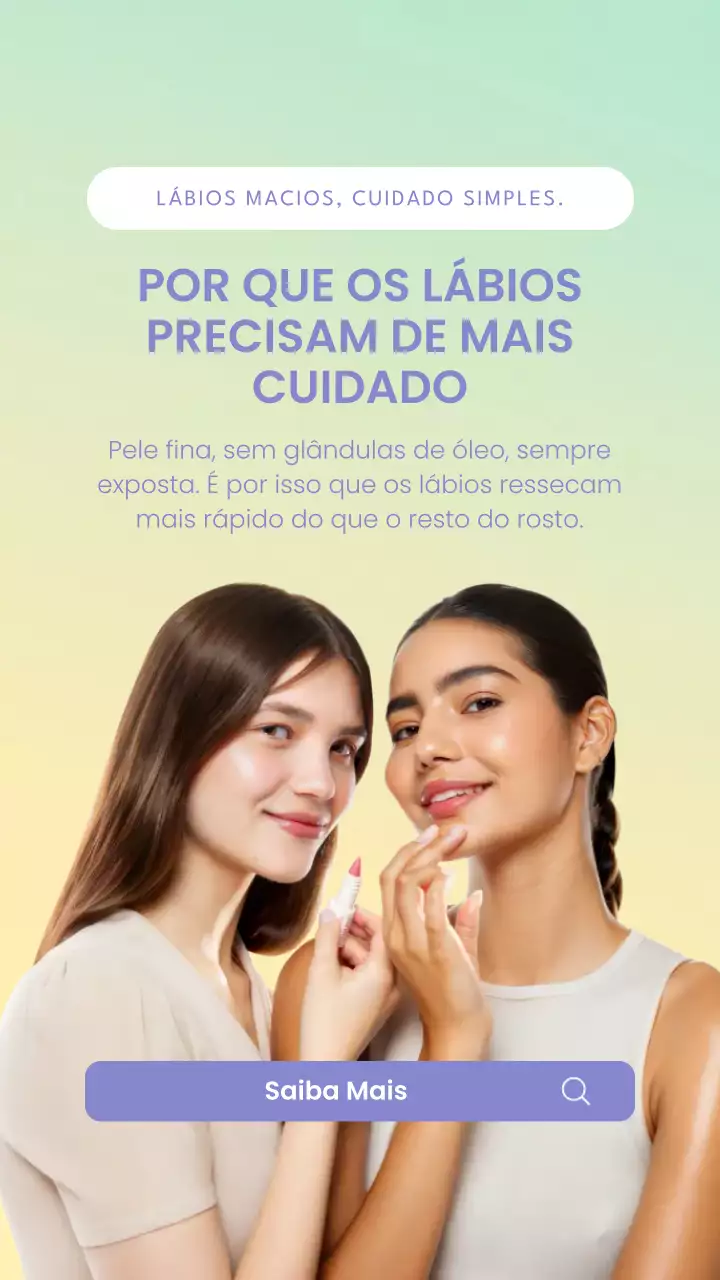 Postagem promocional de cuidados com a pele modernos bege no Instagram