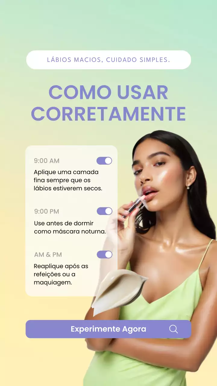 Postagem promocional de cuidados com a pele modernos bege no Instagram