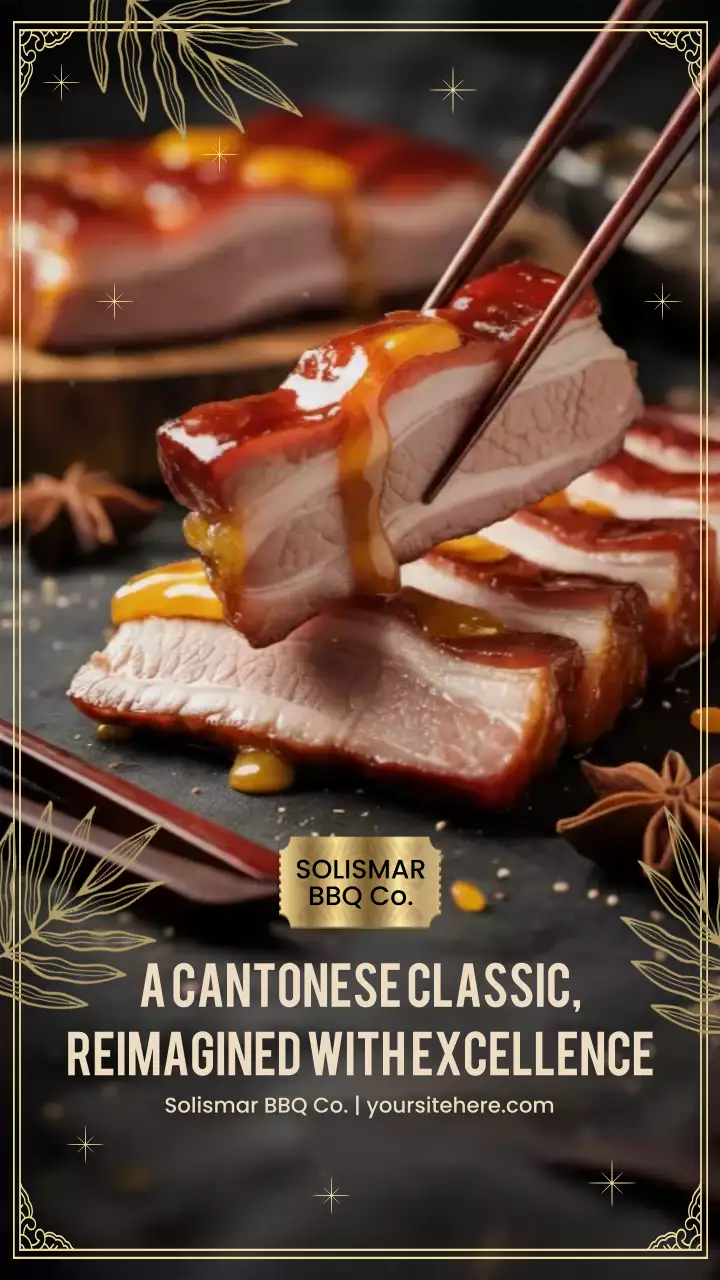 Brown Elegant Food Advertisement Instagram Story