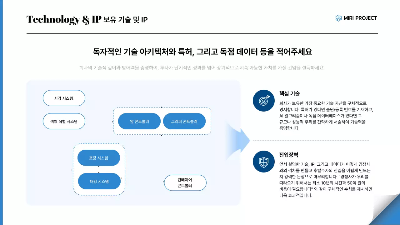 파랑 모던 비즈니스 설명