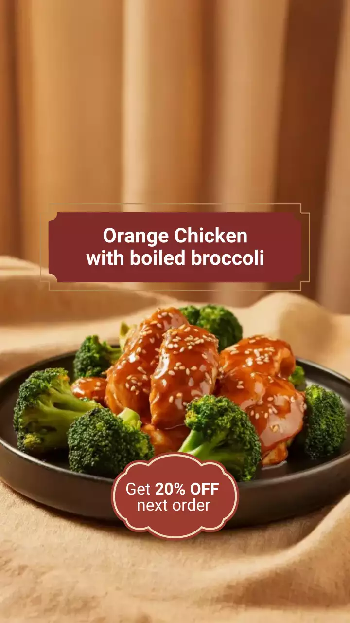 Beige Cartoon Cuisine Promotion Instagram Story