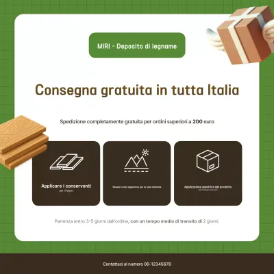Promozione Guida alla consegna semplice ed ecologica