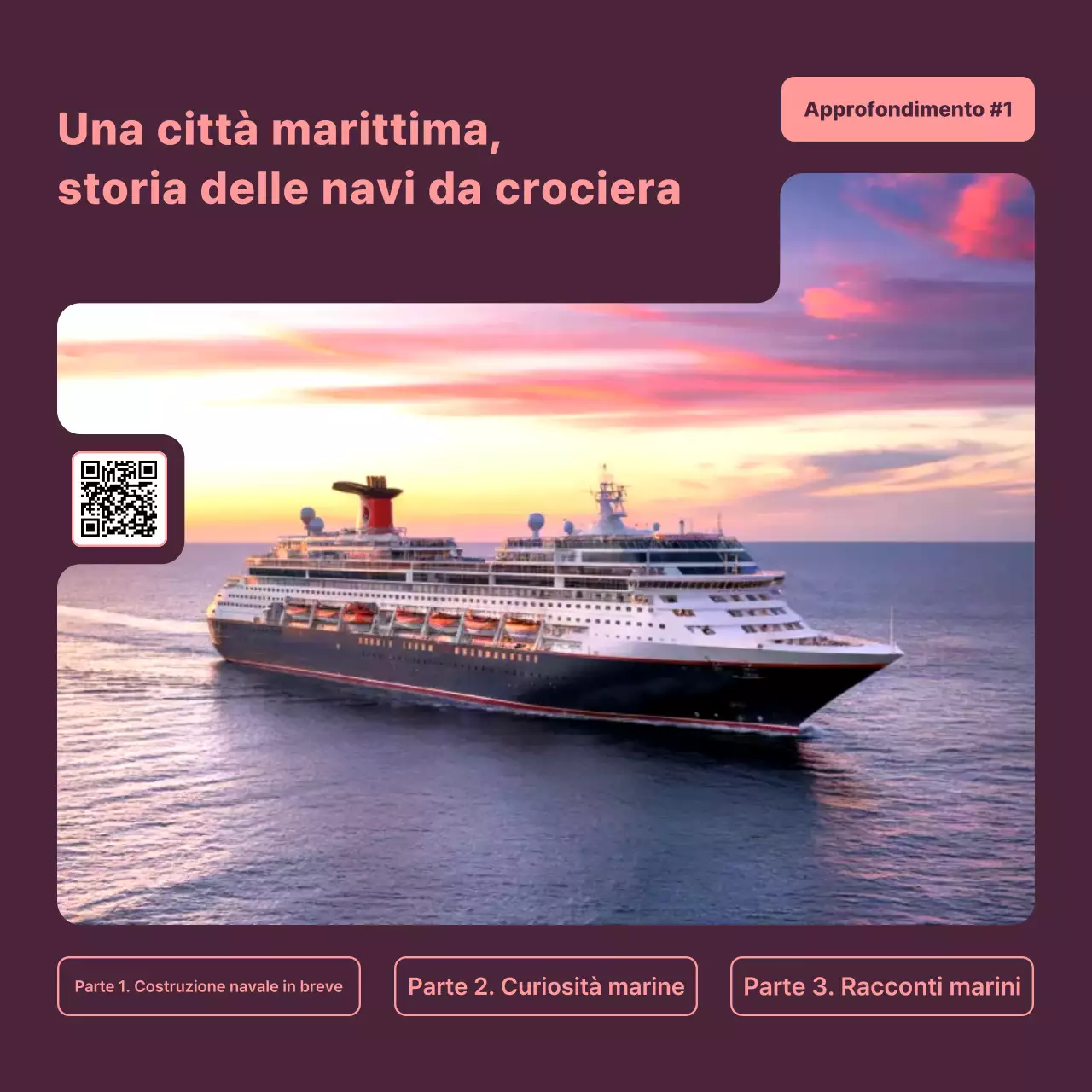 Materiali didattici per la marina moderna di Bora