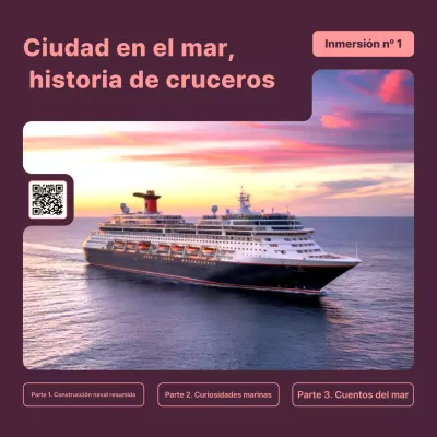 Materiales educativos marinos modernos de Bora