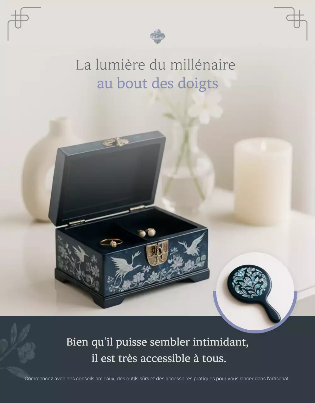 Formation à l'artisanat traditionnel gris