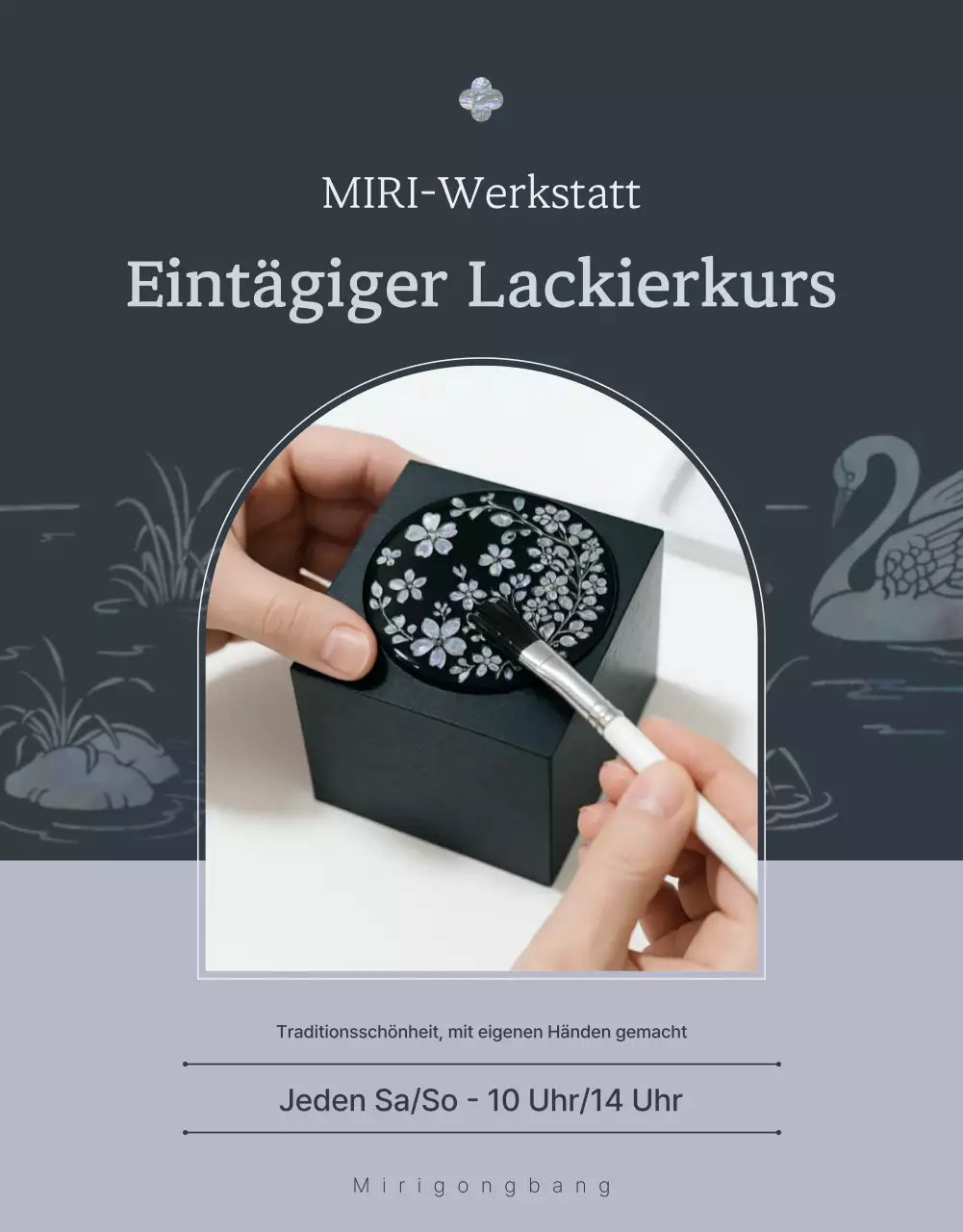 Gray Traditionelle Handwerksausbildung