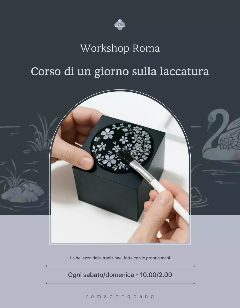 Formazione artigianale tradizionale grigia