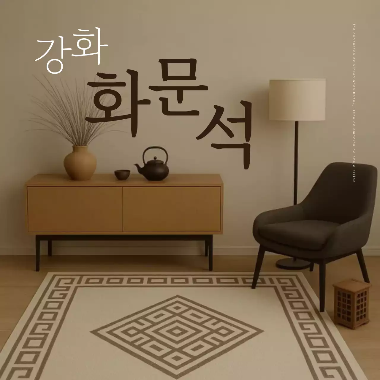 Anuncio tradicional simple en beige