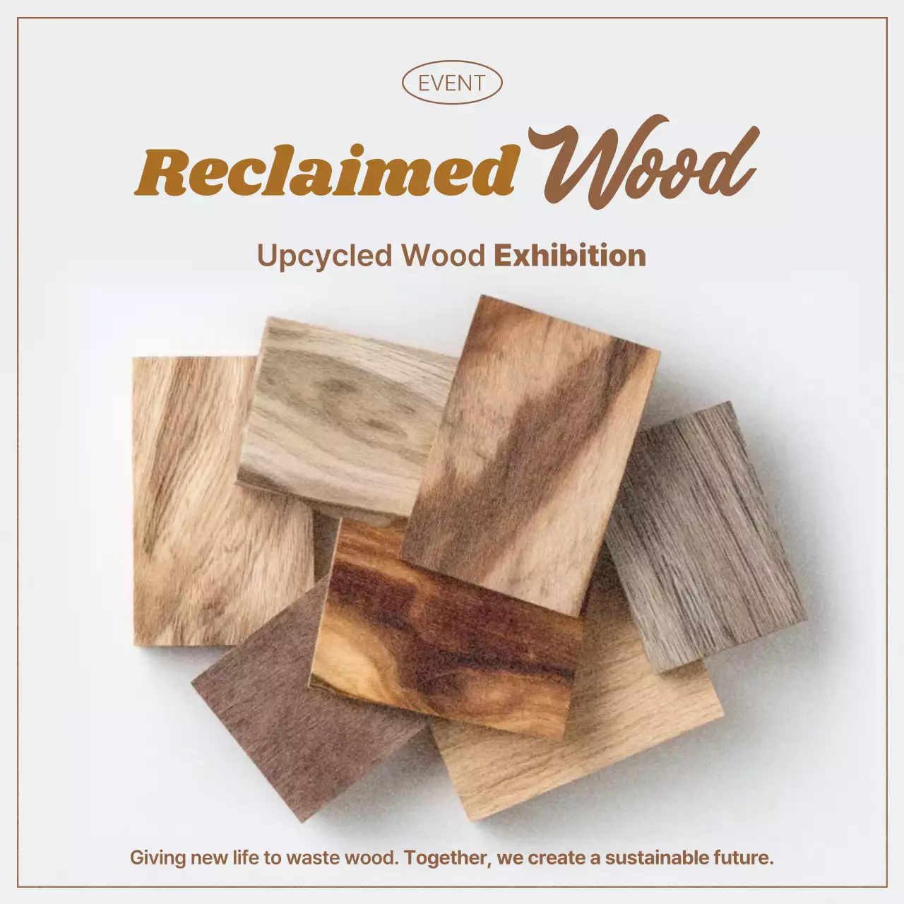 Pameran Daur Ulang Sederhana Beige