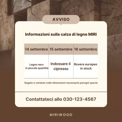 Avviso sull'uso del beige semplice