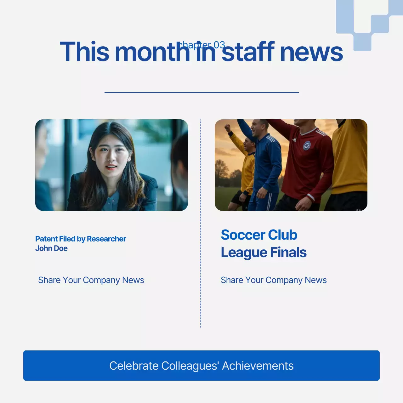 Bản tin vận chuyển hiện đại màu trắng và xanh