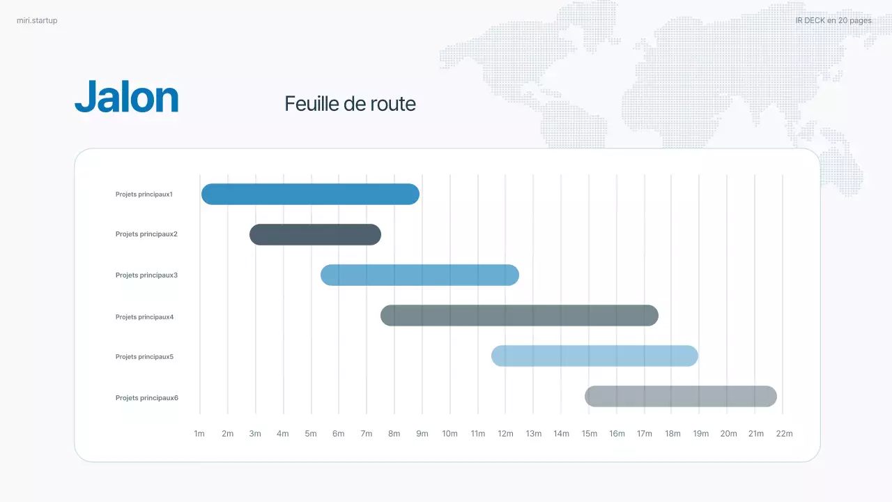 Rapport d'activité moderne bleu ciel