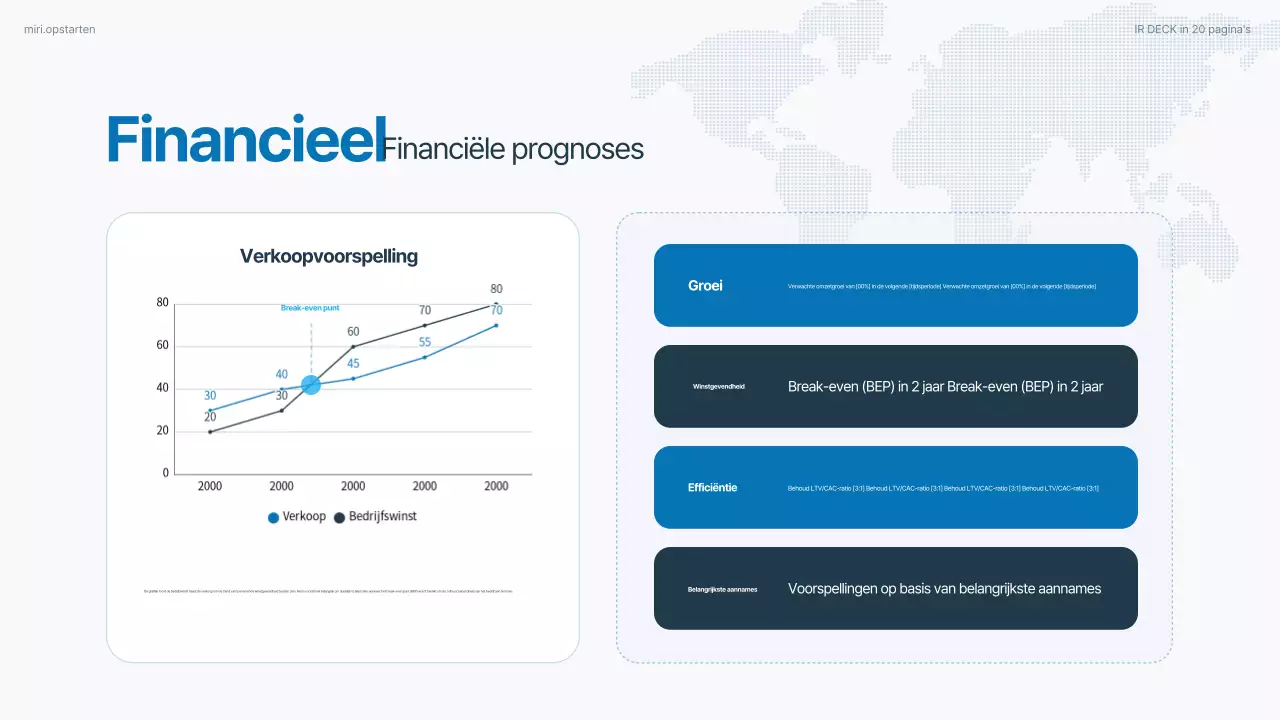 Sky Blue Modern Business Report