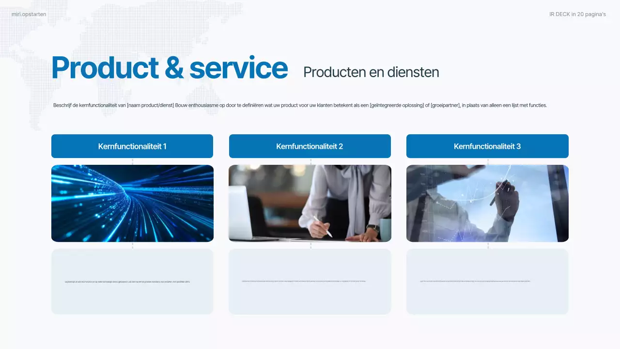 Sky Blue Modern Business Report