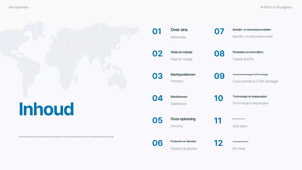 Sky Blue Modern Business Report