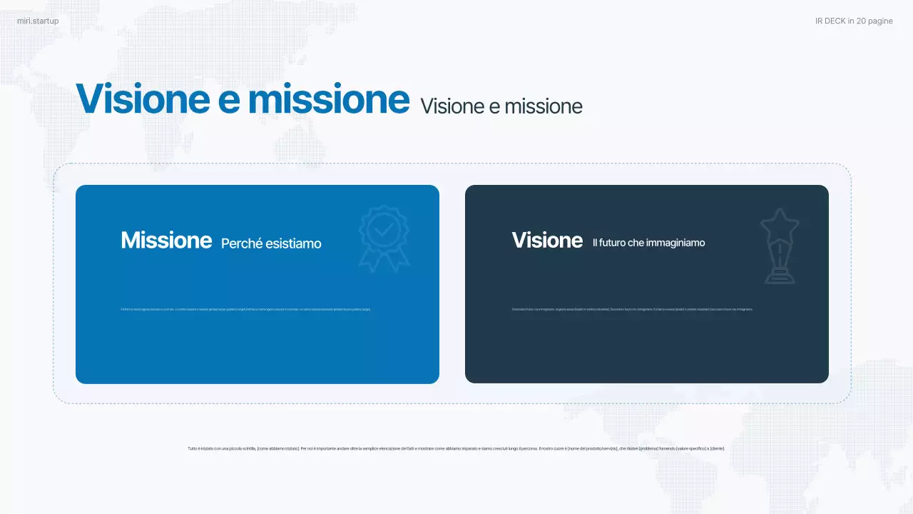 Rapporto aziendale moderno Sky Blue