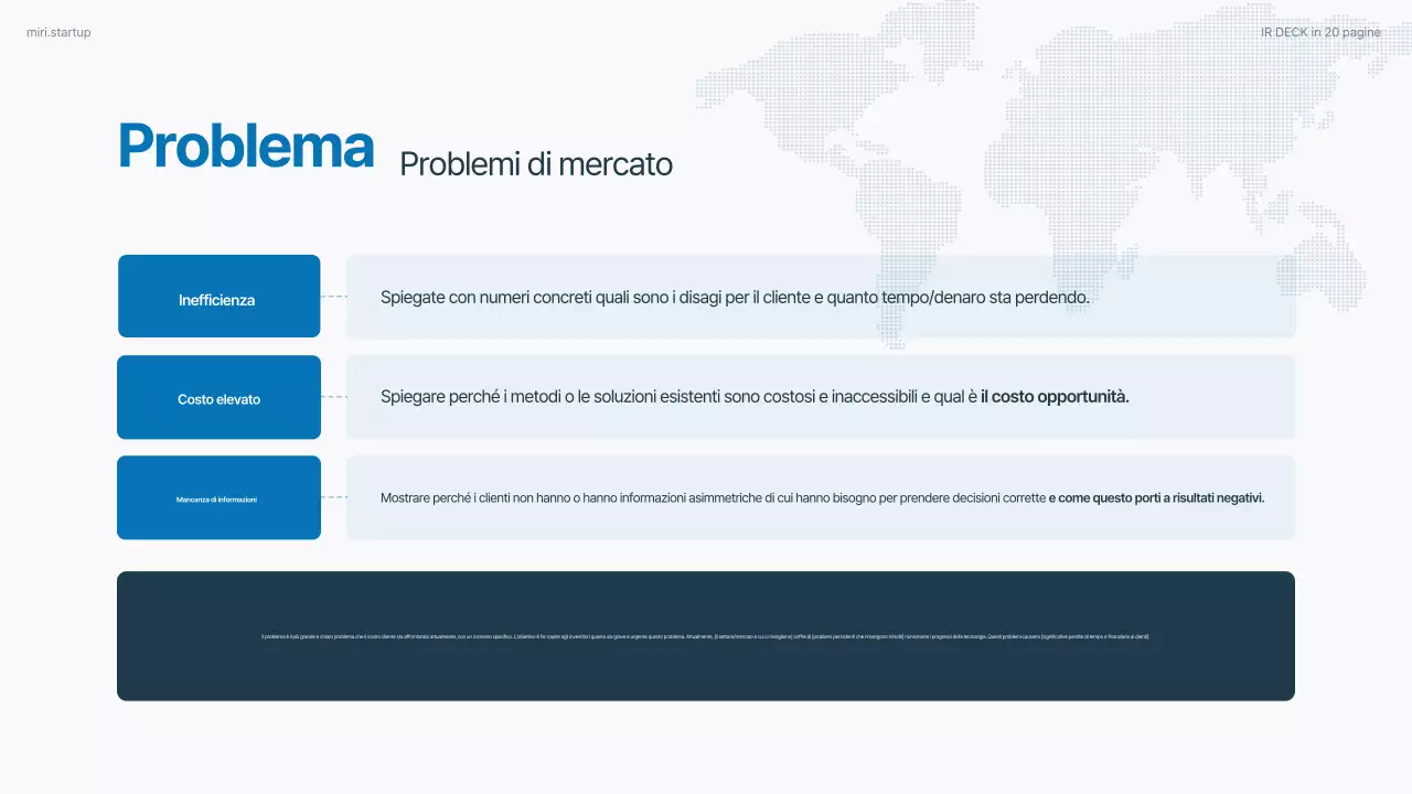 Rapporto aziendale moderno Sky Blue