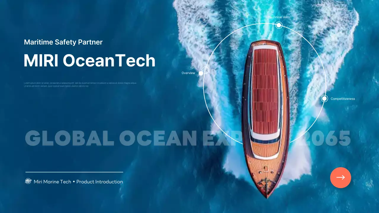 Memperkenalkan Produk Teknologi Kelautan Modern Biru