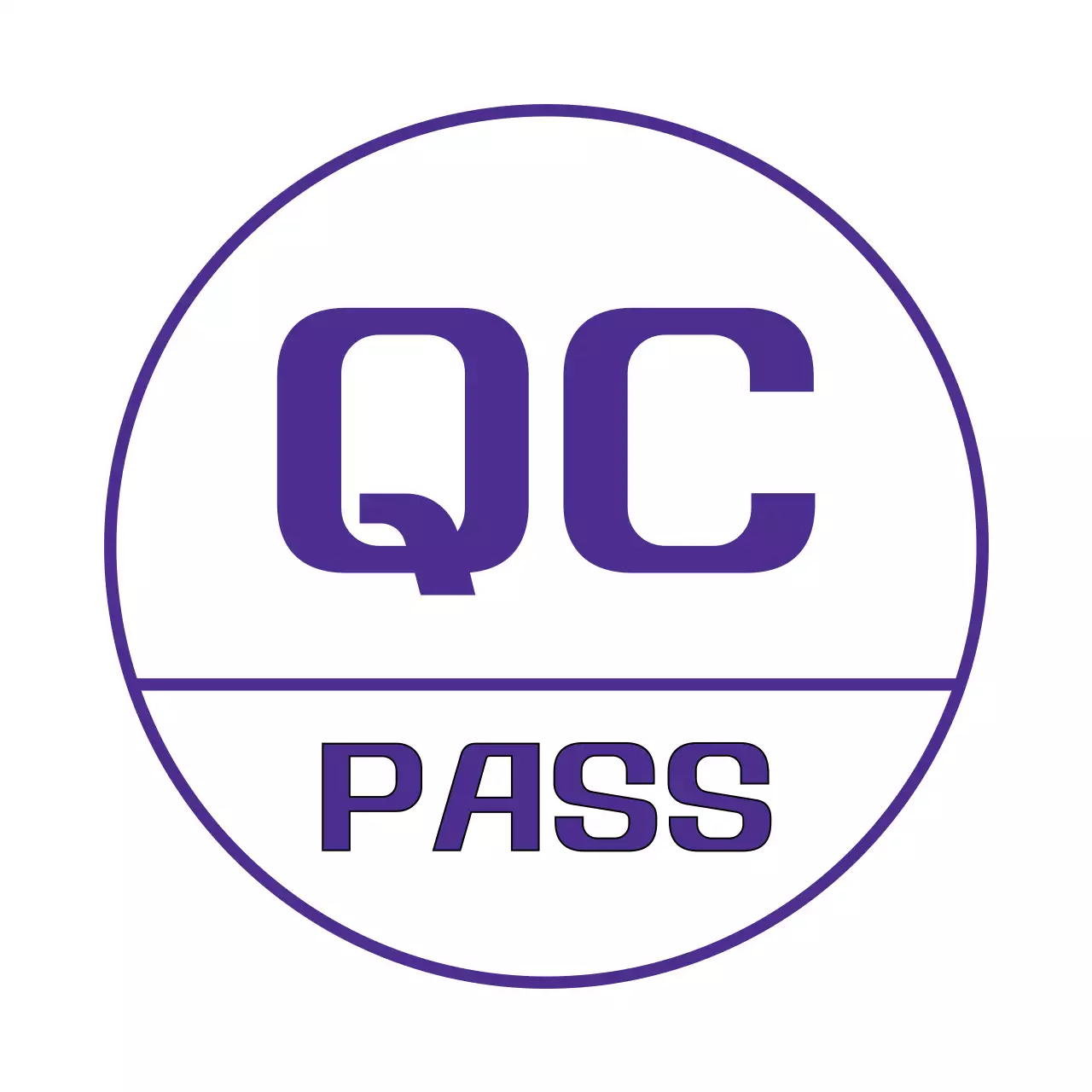 보라 심플 품질검사 표기