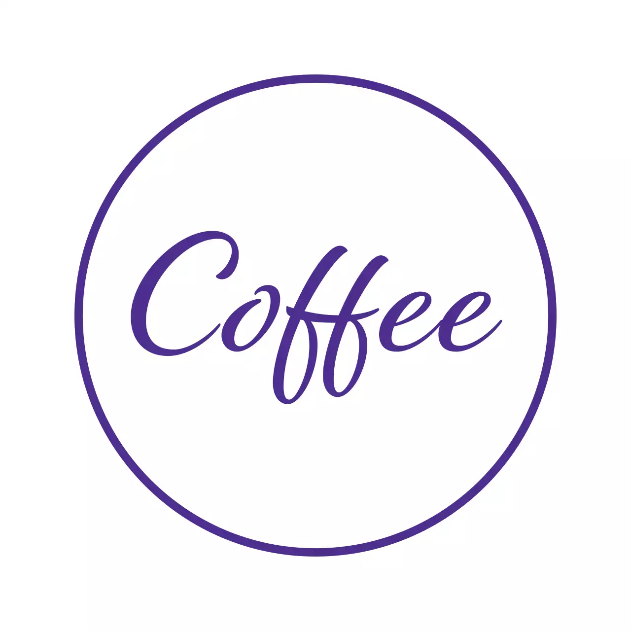 보라 심플 카페 쿠폰 표기