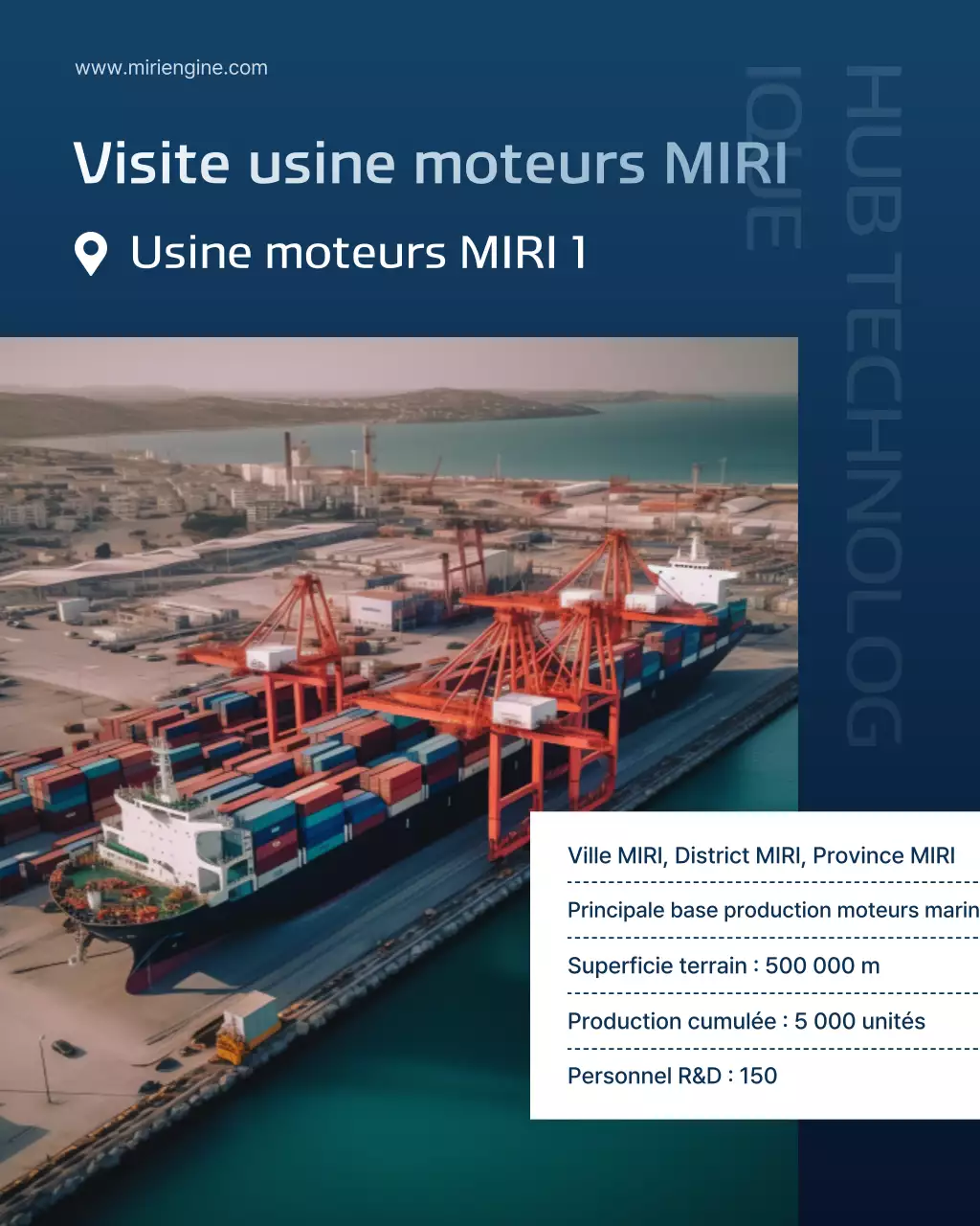 Guide touristique de l'usine Blue Modern