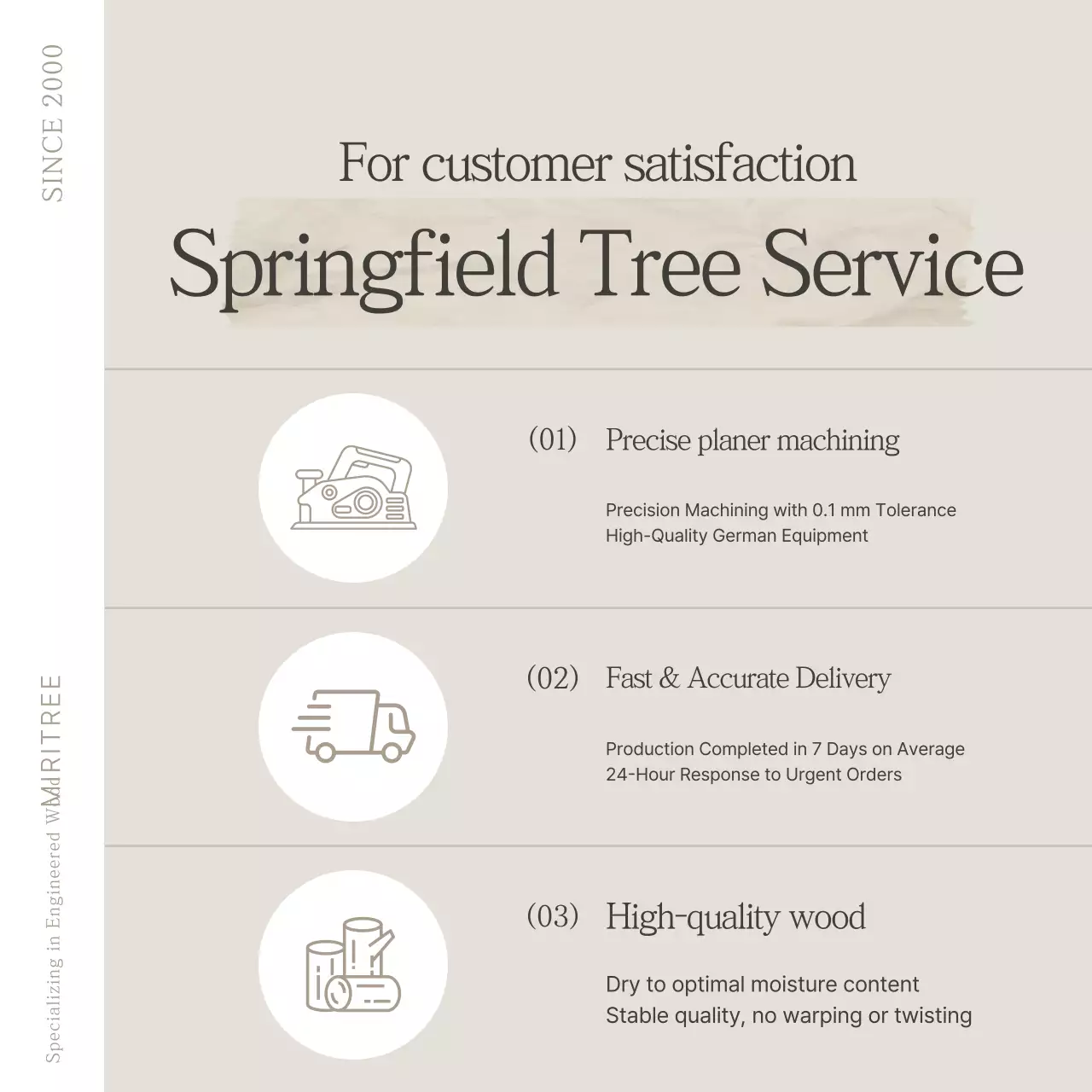 Anúncio de Móveis Simples Bege