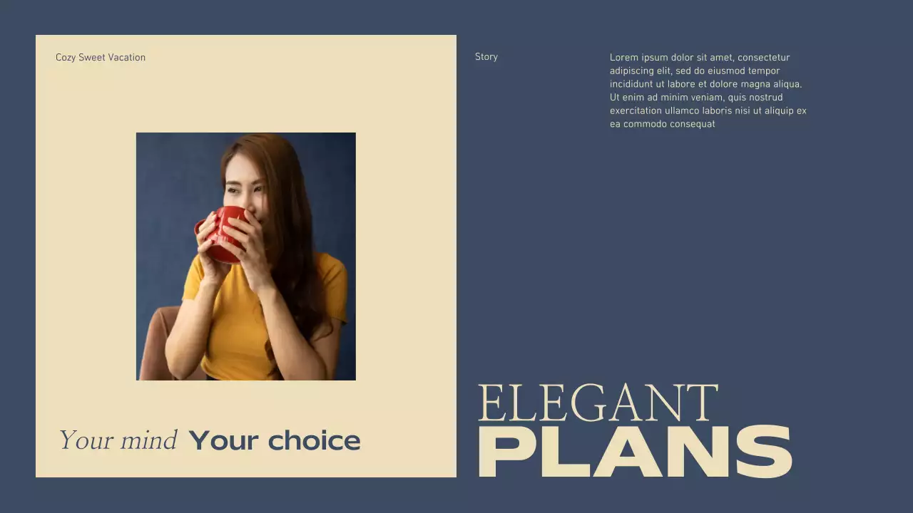 Beige elegant lifestyle story