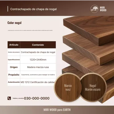 Presentamos los productos Brown Simple Wood