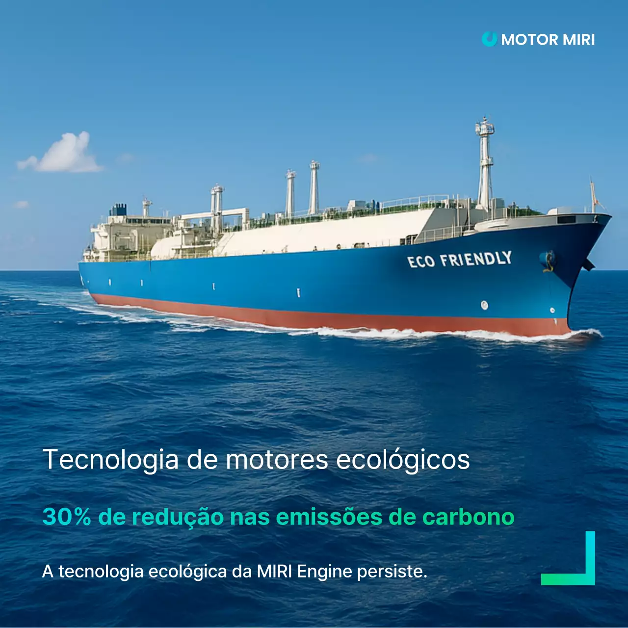 Promoção de Tecnologia Ecológica Moderna Azul