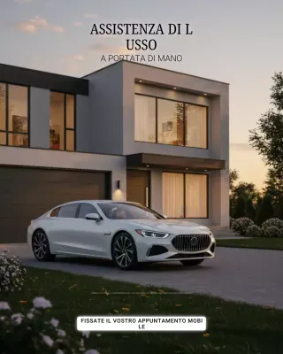 Storie di Instagram con pubblicità di auto moderne grigie