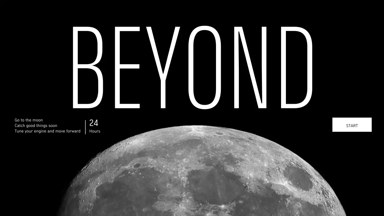 Convite preto com espaço mínimo