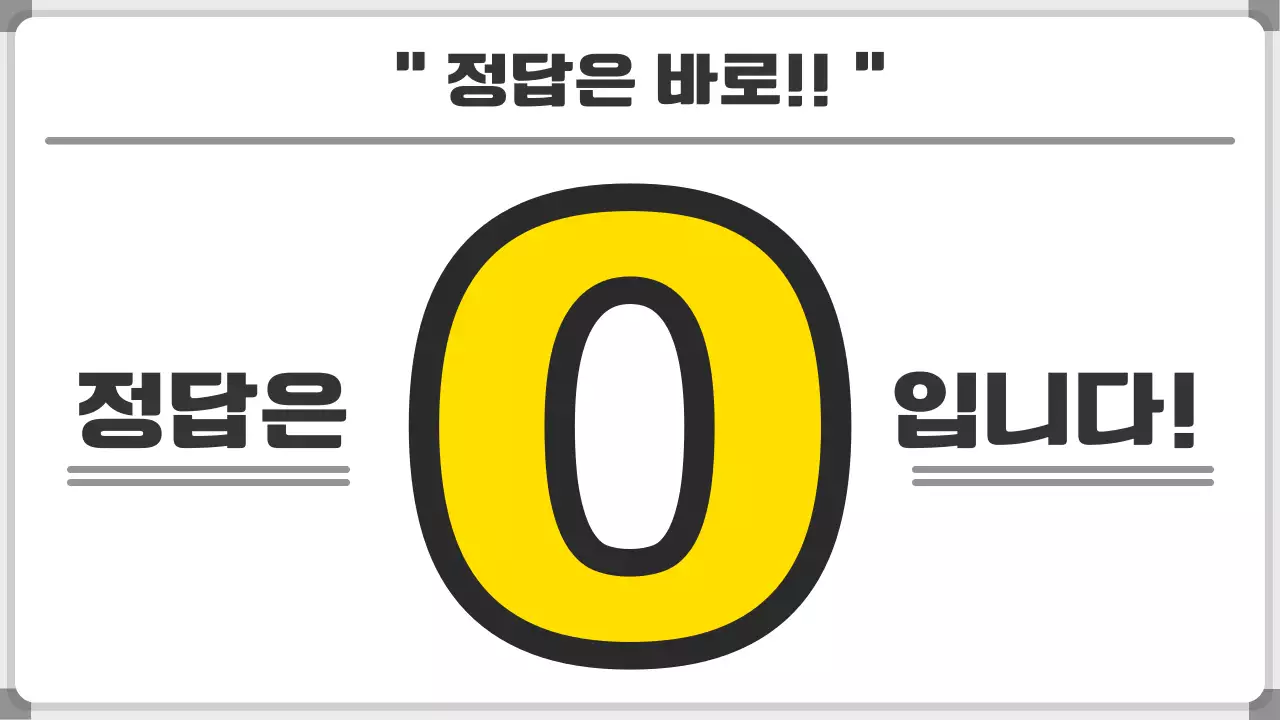 검정색과 노란색의 화이트보드 프레임 독서퀴즈