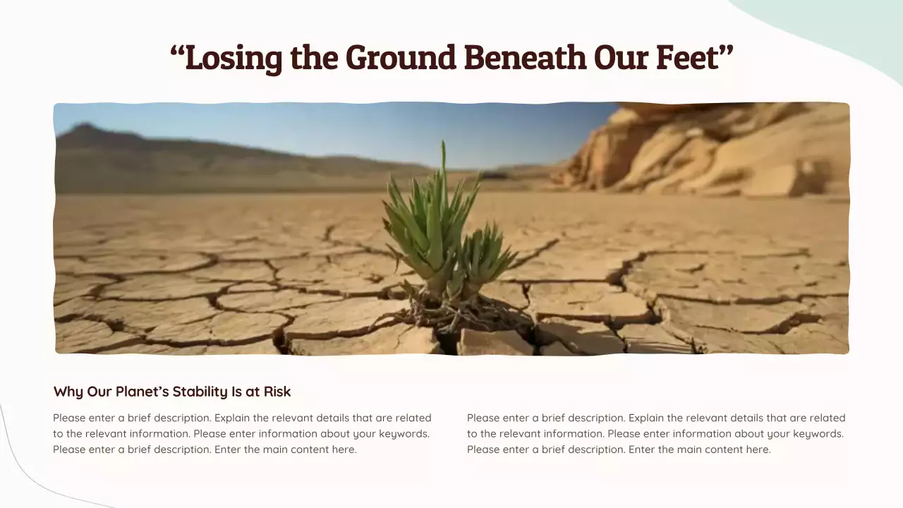 Green Simple Environmental Sustainability Presentation