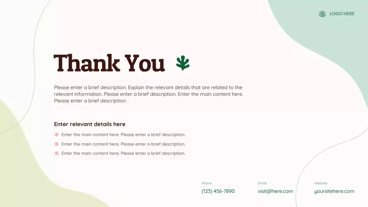 Green Simple Environmental Sustainability Presentation