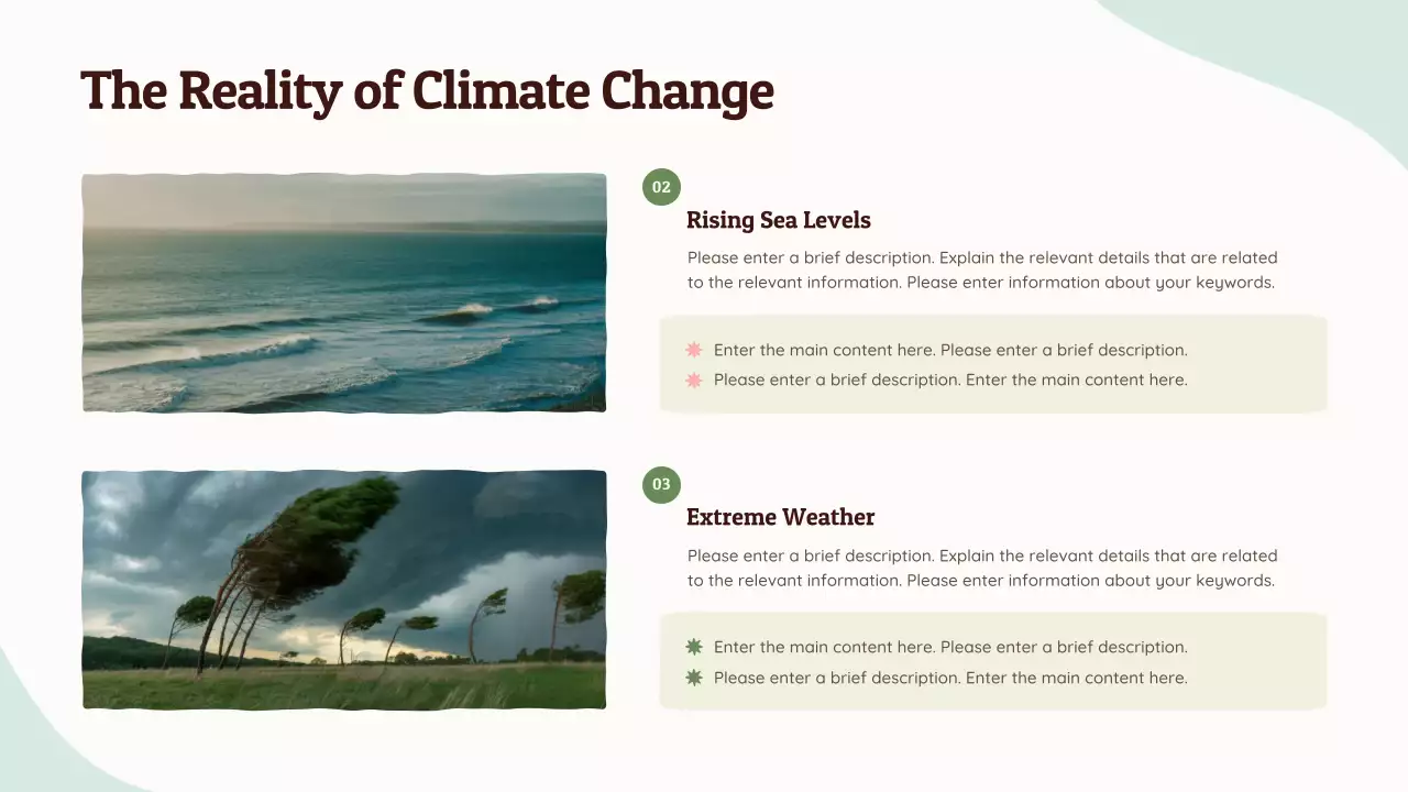 Green Simple Environmental Sustainability Presentation