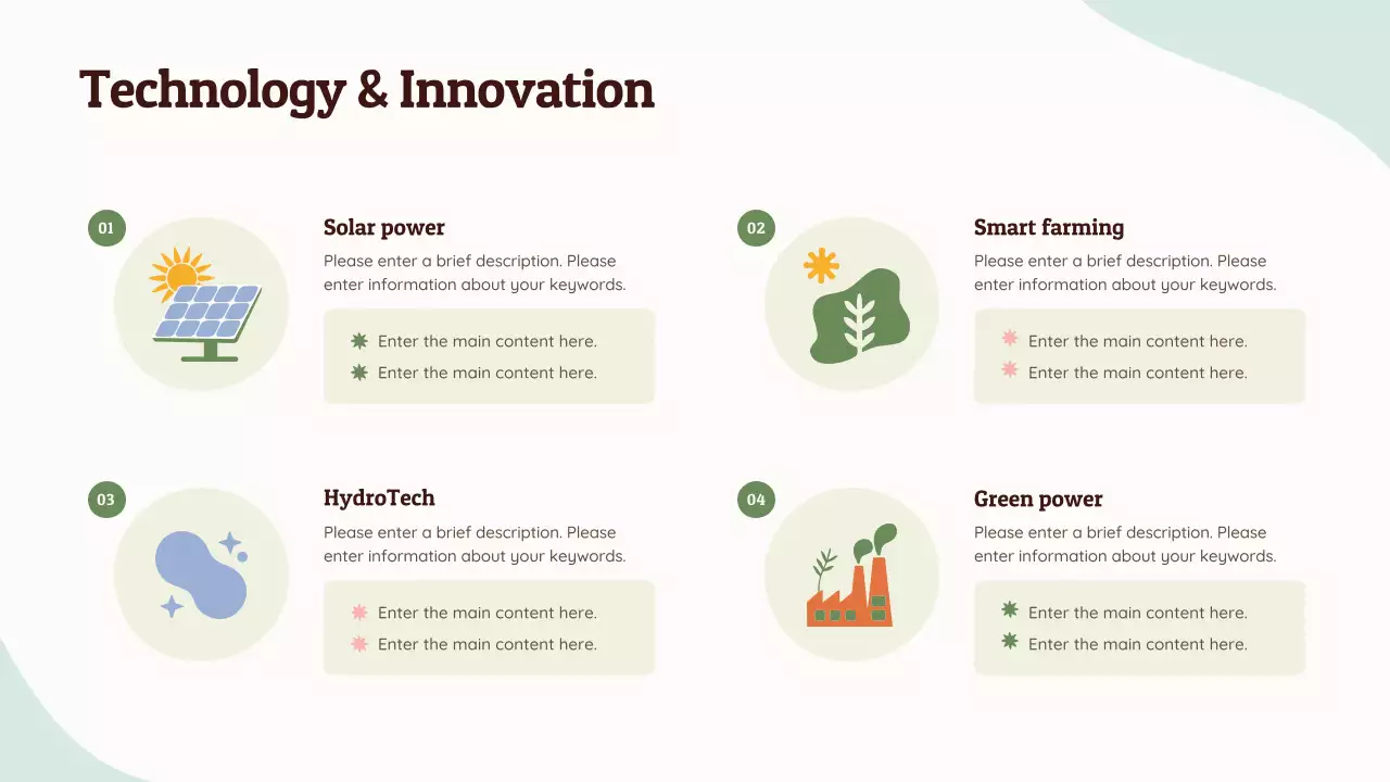 Green Simple Environmental Sustainability Presentation
