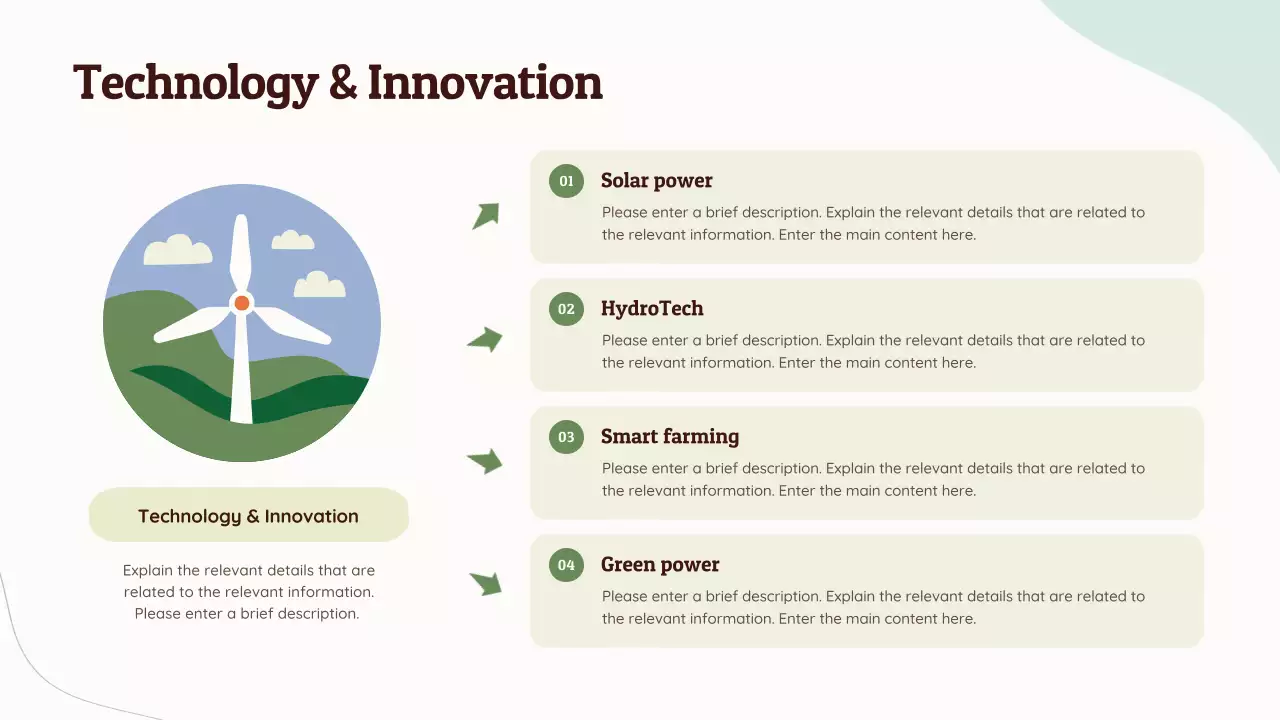 Green Simple Environmental Sustainability Presentation