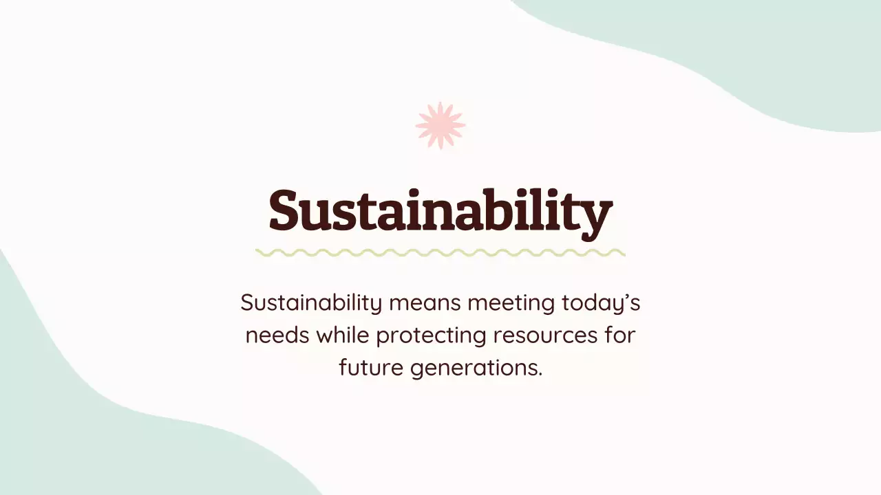 Green Simple Environmental Sustainability Presentation