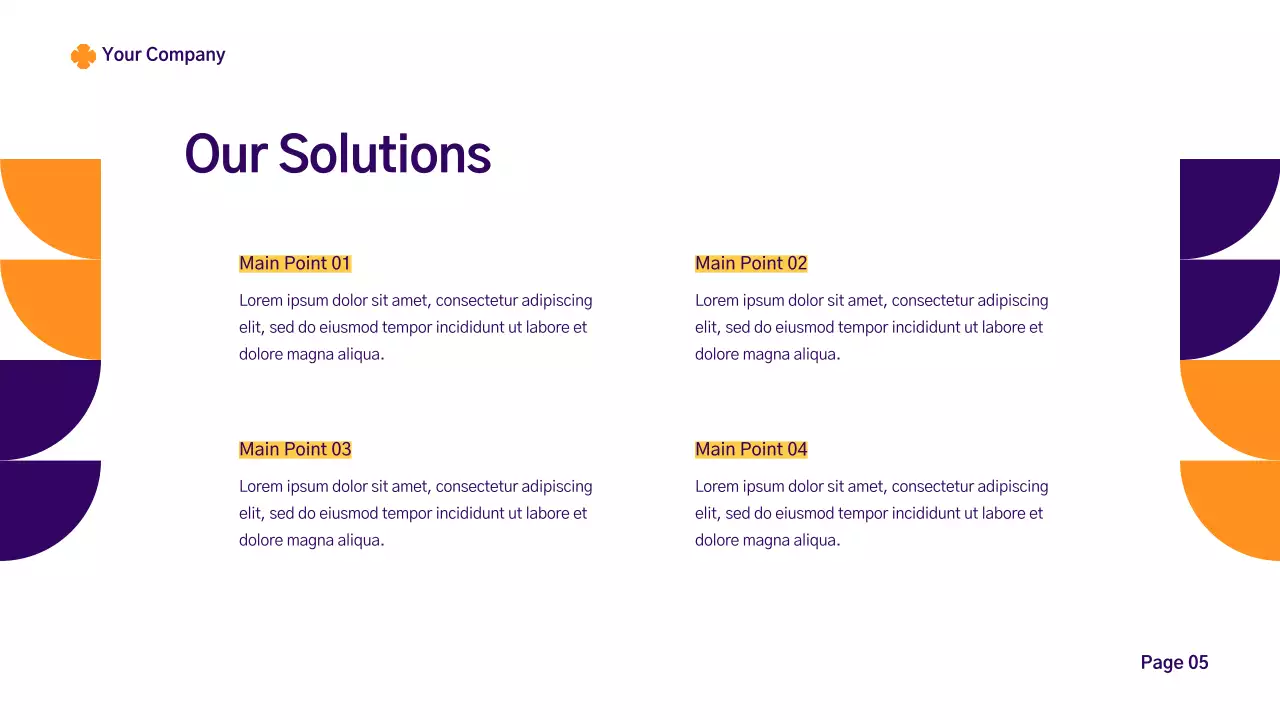 Purple Modern Marketing Pitch Deck