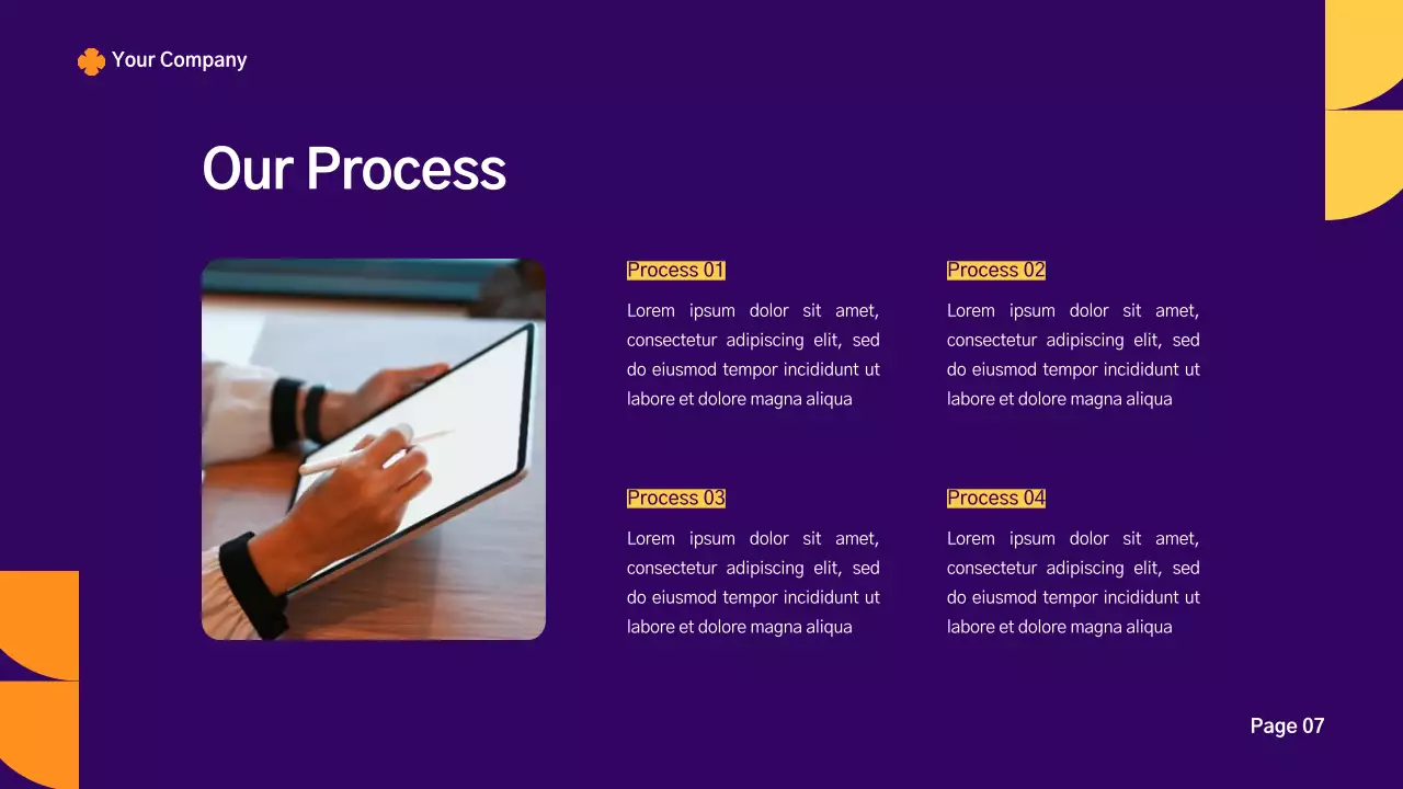 Purple Modern Marketing Pitch Deck