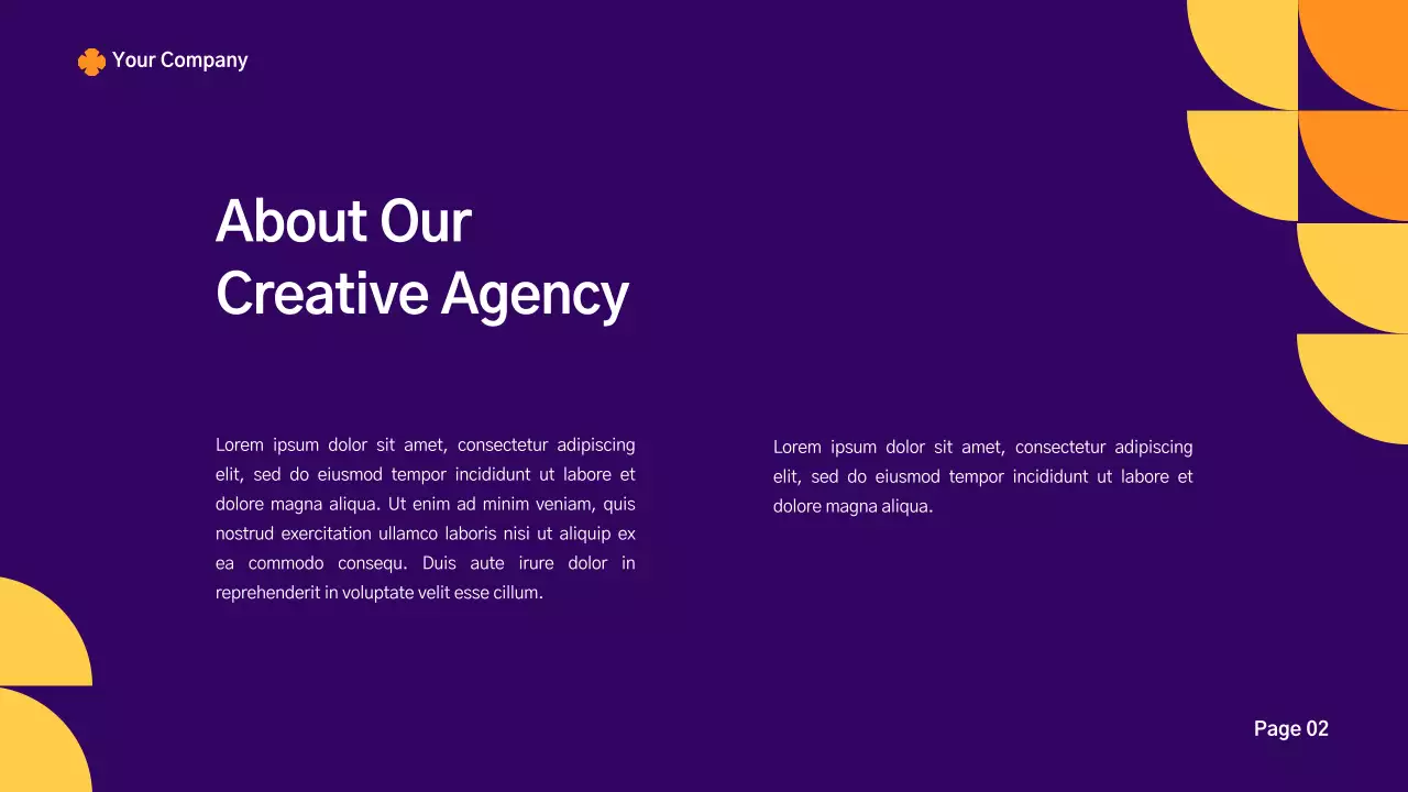 Purple Modern Marketing Pitch Deck