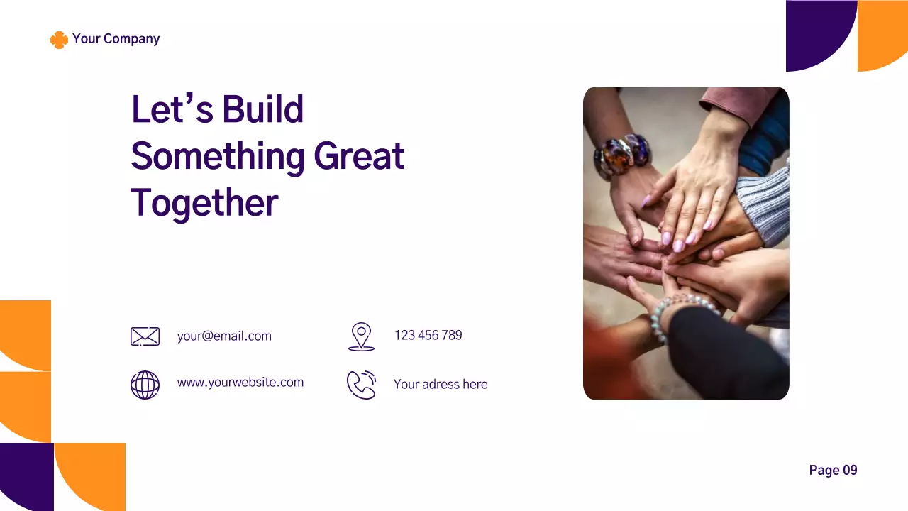 Purple Modern Marketing Pitch Deck