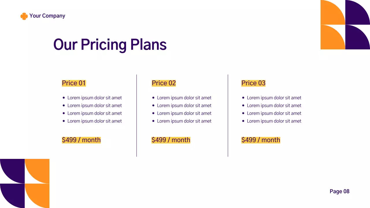 Purple Modern Marketing Pitch Deck