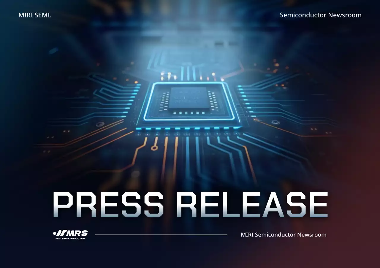 blue modern semiconductor announcement