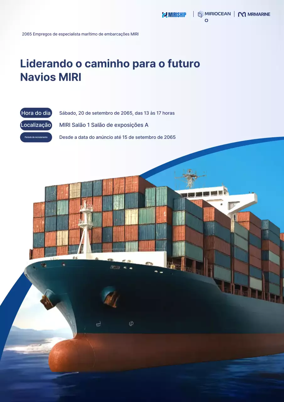 Recrutamento Moderno Azul